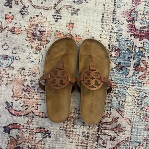 Tory Burch Miller Cloud Brown Sandals